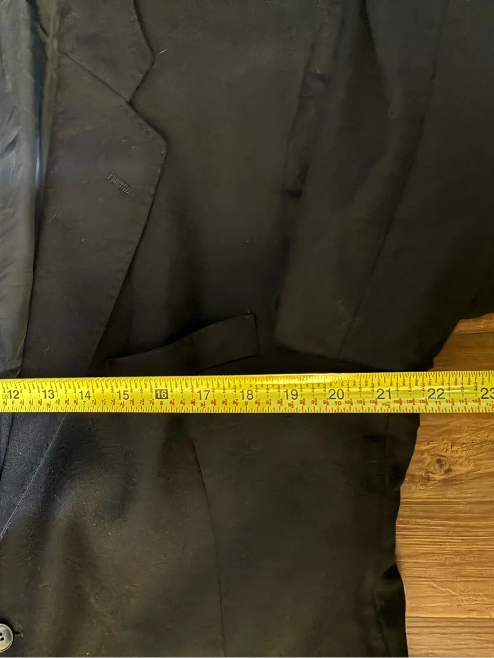 VTG Strathmore by Anderson~Little, Navy blazer classic tailored design. 100%wool